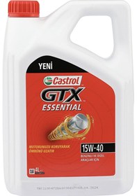 Resim 2 Adet Castrol Gtx Essential 15w-40 Motor Yağı 4l 