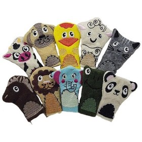 Resim Kumaş 10 Lu Parmak Kukla Seti Çiftlik Hayvanları 