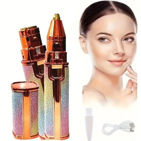 Resim Empressco Çift Fonksiyonlu Yüz ve Burun Kıl Temizleme Epilasyon Cihazı 