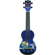 Resim Mahalo MA1NJ Art Series Soprano Ukulele (Ninja) 