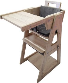 Resim Enna Woden Montessori Mama Sandalyesi Ahşap Mama Sandalyesi Katlanır Mama Sa 