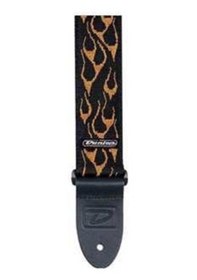 Resim Jim Dunlop Flambe Orange - Yellow Gitar Askısı 
