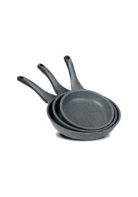 Resim Thermoad Granit Döküm Tava Seti 3'lü 20-24-28 CM Gri 