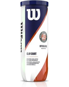 Resim Wilson Tenis Topu Roland Garros Clay Ct 3 Ball Wrt125000 