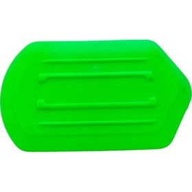 Resim Yeşil Yumuşak Ragle Folyo Cam Filmi Çekme Aparatı 14x8cm 