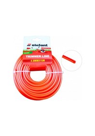 Resim Tırpan Misinası Motorlu Tırpan Yuvarlak Misina 4mm X 15 Metre 