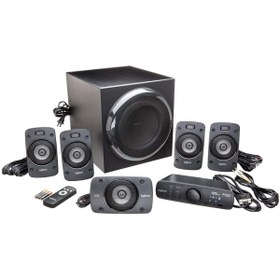 Resim Wishora Store Z906 5.1 Surround Ses Hoparlör Sistemi, Çoklu Giriş, Thx Sertifikalı, 1000 W Dolby Digital/dts Kod Çözme Özellikli, Siyah 