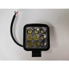 Resim Replax Mini Off Road Projektör Forklift Lamba 9 Led Kare 9-36V 27W IP67 