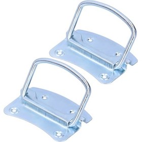 Resim Shineyee 2 Adet Paslanmaz Çelik Arı Kovanı Kolu, Kaliteli Metal Tutamak, Sabit Yapı, Kolay Kurulum, Arıcılık Gereci 