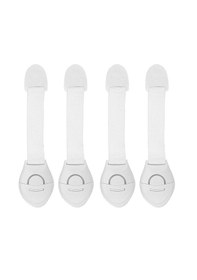 Resim Bebek Eşya Dolap Kapı Çekmece Kilidi -al4542 4 Adet Beyaz 