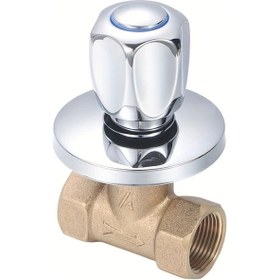 Resim Dream011 Ete 3/4 Pirinç Duş Stop Vana Hızlı Açılır 1/2 3/4 Güneş Enerjisi Vana 