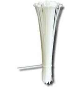 Resim 100 Adet 75 Cm Beyaz Kablo Bağı 750X9 