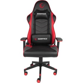 Resim Rampage Kl-r99 X-jammer 3d Kol Ayarlı, 180° Yatar, Kırmızı/siyah Gaming Oyuncu Koltuğu 