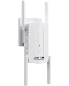 Resim 5 Ghz 3000 Mbps Wifi 6 Tekrarlayıcı Genişletici Sinyal Güçlendirici Çift Bant Whıte Ab Fişi 