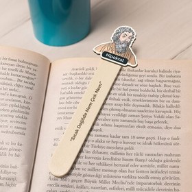 Resim Hipokrat Esprili Çubuk Kitap Ayracı 