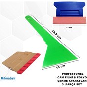 Resim Cam Filmi-Kaput Koruma ve Folyo Çekme Aparatları 3 Prç Set GRP20 