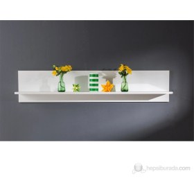 Resim Adore Dekoratif Duvar Rafı - Lake Beyaz 