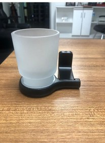 Resim Tema Premium Diş Fırçalık Mat Siyah 71004-2m Siyah 