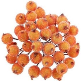 Resim Pazly Yapay Turuncu Suntek Mini Meyve Magideal Düğün Çiçek Buzlu Berry Adet 200 Jj 