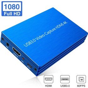 Resim Keepro 4K HDMI - USB 3.0 Video Capture Dongle 1080P Full Hd Video Kaydedici 