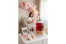 Resim Bambum Melo - Bambu Kapak ve Ahşap Standlı Cam Sebil 6l 