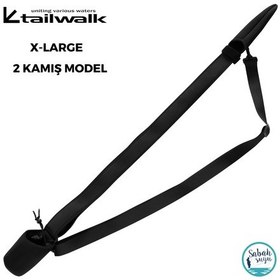Resim Tailwalk 2 Parça Askılı Kamış Kılıfı X-large Siyah 