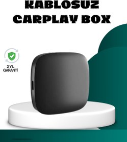 Resim Ucuztekno tekno Bluetooth 5.0 Kablosuz Android Auto Araç İçi Adaptör 2026 