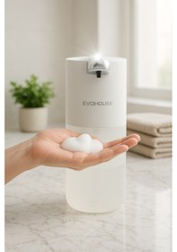 Resim Evo House Otomatik Sensörlü Köpük Sıvı Sabunluk Şarjlı- Duvara Monte - P12S Model 
