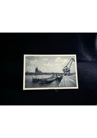 Resim Almanya Köln Kartpostal Özel Gün Pullu Ve Damgalı Bundesgartenschau 1957 