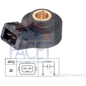 Resim Facet 9.3135 Vuruntu Sensoru Kablosuz X156 13 W176 12 18 W246 11 18 C253 17 W213 16 W222 17 