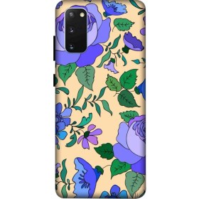 Resim Zipax Samsung Galaxy S20 Kılıf Baskılı Desenli Silikon Kılıf A++-7075 