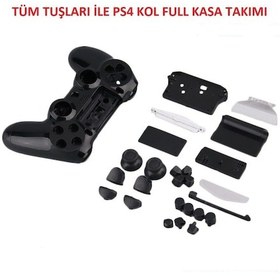 Resim PS4 Uyumlu Joystick V1 Full Kasa Siyah 