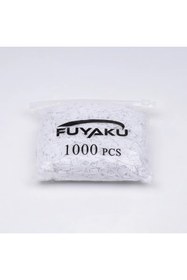Resim FUYAKU Kilitli İp Klips Pamuk Beyaz 17 cm (1.000 Adet) 
