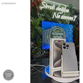 Resim Apple iPhone 15 Pro Max İkinci El TR | 512 GB | Natürel Titanyum 
