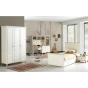 Resim Bubu Home Palatlas Genç Odası Takımı Dolap + Yavrulu Karyola + Komodin + Çalışma Masası 