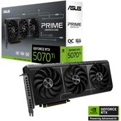 Resim ASUS GEFORCE PRIME-RTX5070TI-O16G 16GB GDDR7 256BIT 1XHDMI 3XDP EKRAN KARTI 