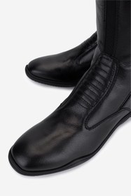 Resim Tattini Unisex Hakiki Deri Siyah (Medium) Binici Çizmesi VLM6252 - 37 