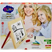 Resim Nessiworld Playwood Ahşap Masaüstü Yazı Tahtası 