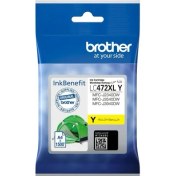 Resim Brother LC472XLY Yellow Sarı 1.500 Sayfa Kartuş MFC-J2340-J3540-J3940 