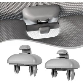 Resim For AUDI A3, A4, A5, A6, Q3, Q5, Q8 için 1 adet Güneşlik Tutucu - Dayanıklı PC Malzeme, Kolay Erişim Düğmesi, Tüm Hava Koşullarında İdeal Kullanım İçin, Hava Koşullarına Dayanıklı Güneşlik Tutucu|Modern Güneşlik Tutucu|Güvenli Güneşlik Tutucu, Araba İçin Güneşlik Tutucu 