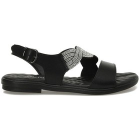Resim Polaris 325054.z 5fx Siyah Kadın Düz Sandalet 000000000101985451 Siyah 