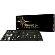 Resim Biostar TB360-BTC D+ Intel B360 SODIMM DDR4 LGA1151 8'li Ekran Girişli Mining Anakart 