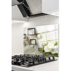 Resim Cam Ocak Arkası Koruyucu 