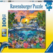 Resim Ravensburger 100 Parça Puzzle Tropik Cennet 109500 