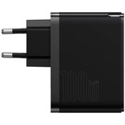 Resim Baseus Gan5 Pro 100 Watt Süper Hızlı Telefon Tablet Macbook Şarj Cihazı Type-c To Type-c 100w Kab 