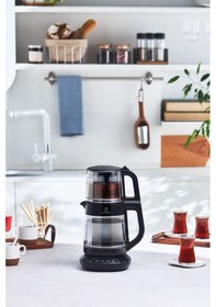 Resim Karaca Çaysever 3 in 1 Konuşan 1700 W Su Isıtıcı Çay Makinesi 