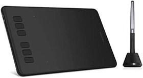 Resim Huion Inspiroy H640P 26cm x 14.7cm, 8192 Kademe Basınç Hassasiyetli, 5080LPI Çözünürlük, 6 Adet Kısayol Tuşu, Pilsiz Kalemli, Android Uyumlu Grafik Tablet 