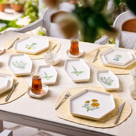 Resim Aryıldız Vesta 32 Parça 6 Kişilik Kahvaltı Takımı 