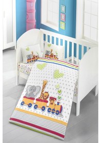 Resim Komfort Home Bebek Nevresim Takımı %100 Pamuk (Victoria) 
