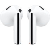 Resim Samsung Galaxy Buds3 Beyaz Bluetooth Kulaklık SM-R530NZWATUR (Samsung Türkiye Garantili) 